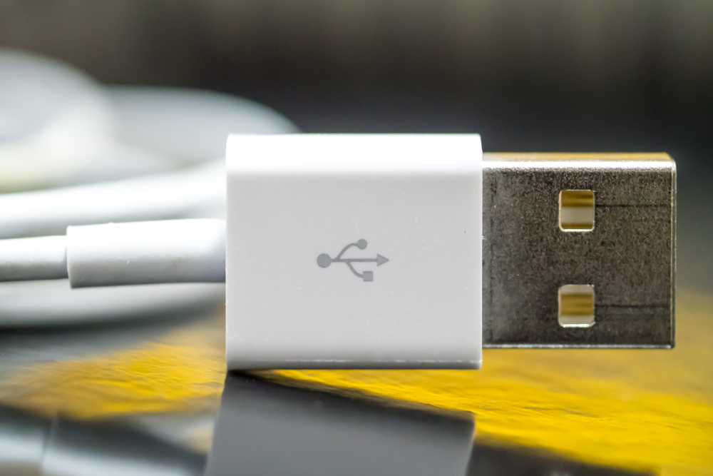 Anschluss eines USB-3- und USB-C-Steckers